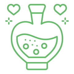Potion Multicolor Line Icon