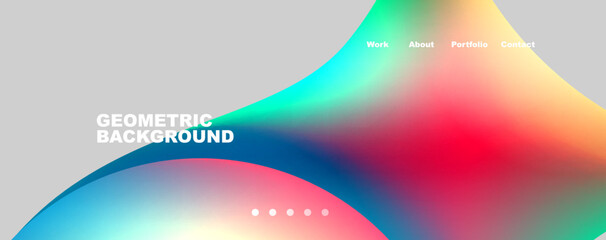 Trendy simple circle gradient abstract background. Vector Illustration For Wallpaper, Banner, Background, Card, Book Illustration, landing page