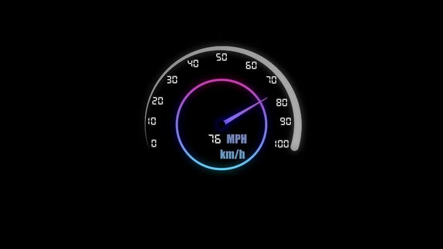 speedometer 4k. Technology speedometer Performance Racing Car and bike Dashboard.
