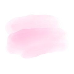 Pink watercolor