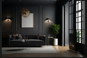 Creating a Timeless and Unique Living Space: Using 3D Renderings ai generated to Design a Minimalist Apartment with a Focus on Domestic Architecture, Furniture Design, Interior Decor, and Indoor Lux