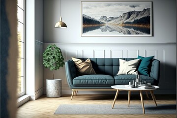 3D Generative AI Renderings of a Minimalist Apartment with Unique and Timeless Domestic Architecture, Modern, Luxury, Top, Chairs, Stofa, Furniture Design, Indoor Art Illustrations and Designer Vases