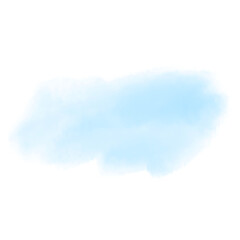 Blue watercolor