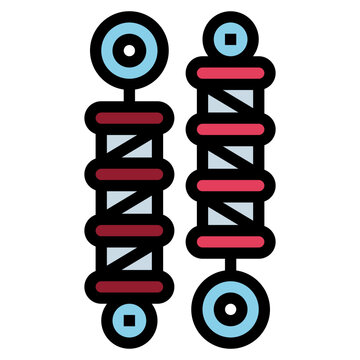 shockbreaker filled outline icon style