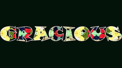 Gracious thanks PPT photo for PPT presentation