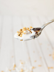 Otra mas de leche con granola