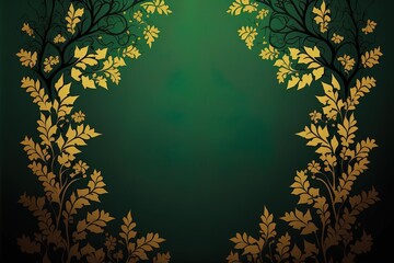 Islamic background with empty copy space good for a special event like Ramadan or Eid Al-Fit vector, generative ai