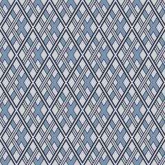 Japanese Diamond Weave Vector Seamless Pattern