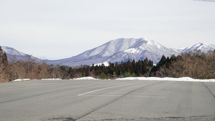 蒜山高原ベアバレースキー場の駐車場【岡山県真庭市蒜山】