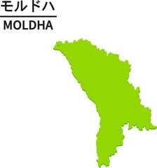 モルドバのイラスト