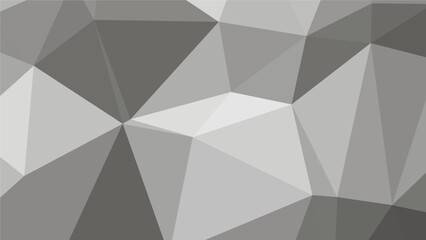 Monochrome geometric pattern . Low poly design
