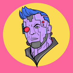 illustration of android