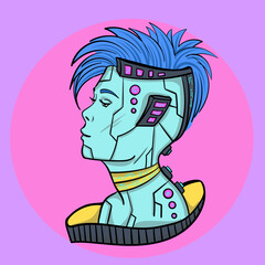 illustration of android