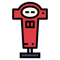 dummy filled outline icon style