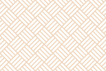 日本の伝統的な木工の工芸品　組子細工のパターン　市松模様