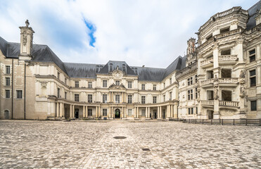 Fototapeta na wymiar Château Royal de Blois, France