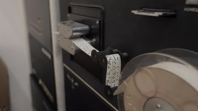 Vintage Reel To Reel Mainframe Computers, Slider Shots
