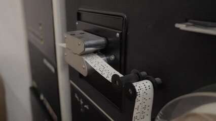 Vintage Computer Mainframe. Computer tehnology
