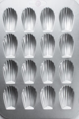 Silver Madeleine pan, Madeleine baking pan