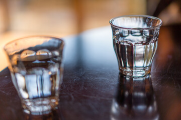 glass of water