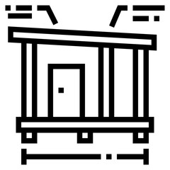 structure line icon style