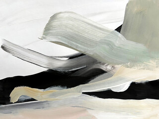Abstract spring modern painting background.