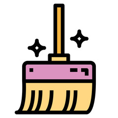 clean filled outline icon style