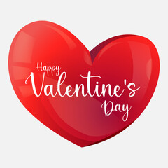 Happy Valentine Day 3D Heart