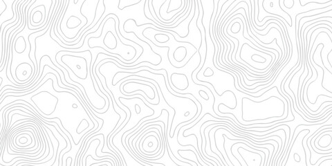 Abstract pattern with lines .  Abstract topographic contours map background . Abstract white pattern topography vector background . Topographic line  map background .