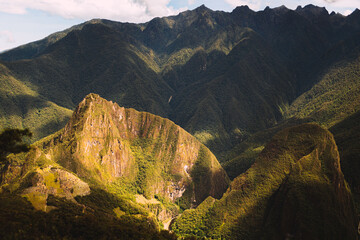 landscape of Machu Picchu
