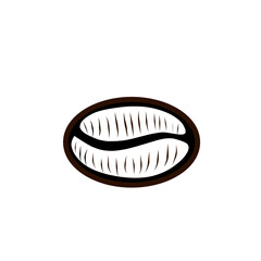 Coffee Beans Icon Vector