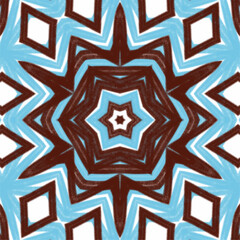 Abstract kaleidoscope background. Beautiful kaleidoscope seamless pattern. Multicolor mosaic texture. Seamless kaleidoscope texture. Unique kaleidoscope design