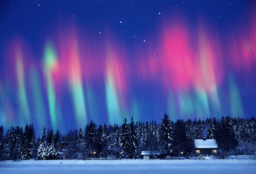 Aurora borealis, Northern Norway