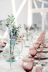 wedding table setting