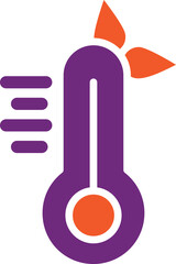 Thermometer Vector Icon Design Illustration