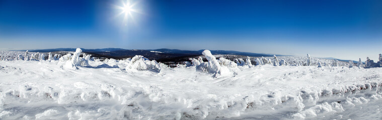 Szrenica mountain, Karkonosze mountains, Poland.