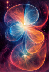 The Big Bang Theory rendering Generative AI Content by Midjourney