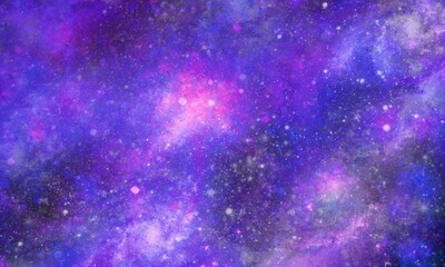 Star Universe Space background with nebula and shining stars. Colorful cosmos with stardust and milky way galaxy. Starry night sky backdrop, stardust in deep universe