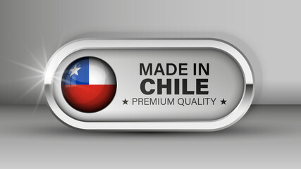 Made in Chile graphic and label.
