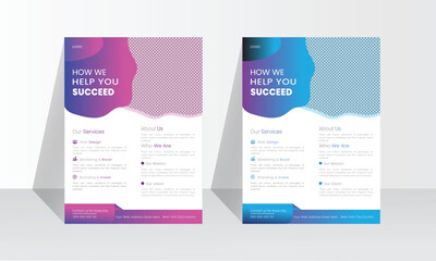 New Business Flyer Template Design Print Ready