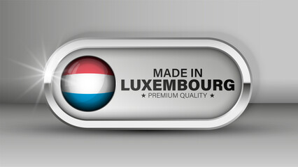 Made in Luxembourg graphic and label.
