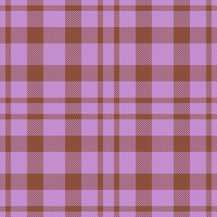 Fabric plaid tartan. Seamless textile texture. Pattern background vector check.