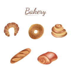 Bakery Clip Art Illustration