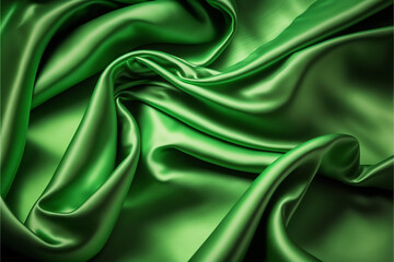 Silk Satin Background: A Beautiful Abstract Stock Photo of Soft Wavy Folds in the Fabric for Weddings, Anniversaries, Valentine's Day and Love