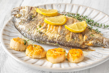 Mediterranean Baked Sea Bream