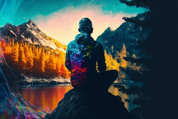 Ethereal Horizon: A Journey of Mind and Nature