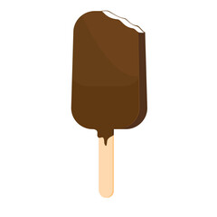 ice cream isolated on a white background