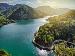 Pliva lake in Jajce - Bosnia