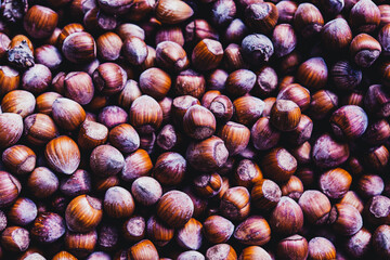 black and white hazelnut