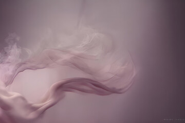 Smoke in Motion with Swirling Pattern.